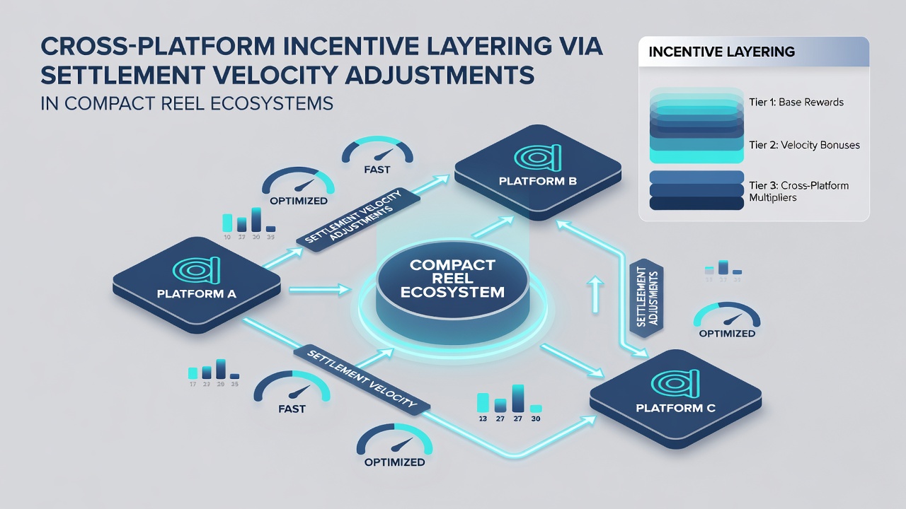 Data visualization showing settlement velocity metrics influencing incentive layers in reel-based gaming platforms