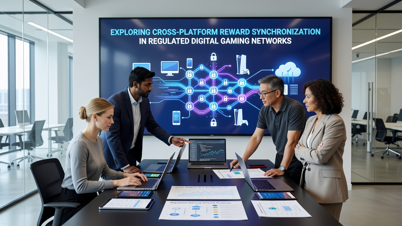 Security dashboard displaying real-time monitoring of reward synchronization events across multiple gaming platforms