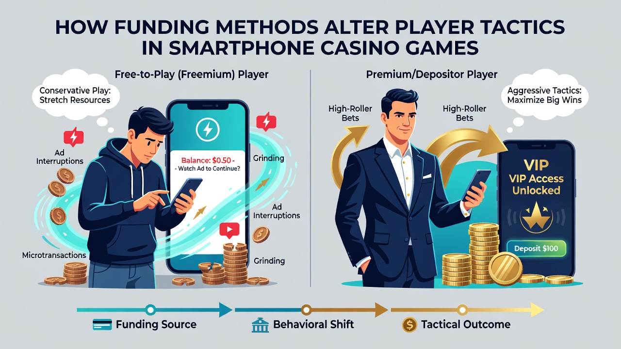 Close-up view of smartphone casino app showing transaction history and bet adjustment controls side by side
