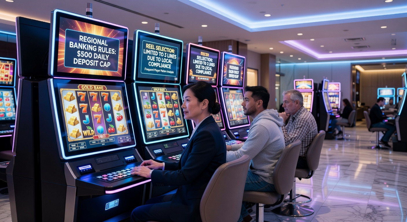 Regional banking rules shape how frequent players pick slot reels across different markets