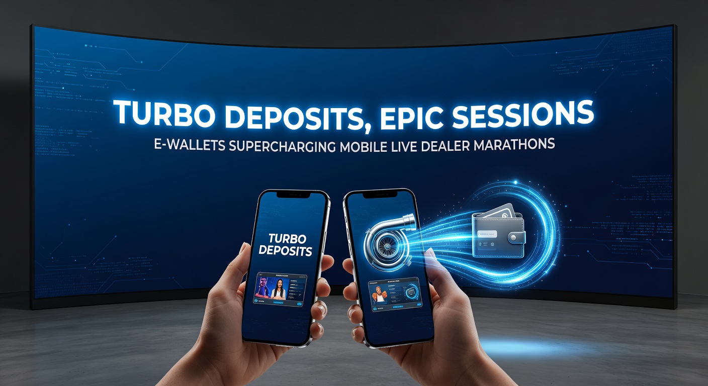 Close-up of e-wallet app on mobile screen showing a successful instant deposit to a live baccarat game